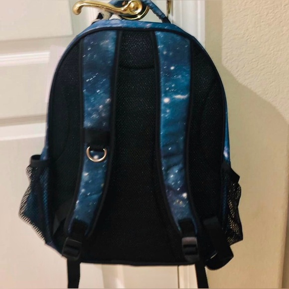 Pottery Barn Teen Kids School Backpack GALAXY Large NEW with Tags - Picture 5 of 9